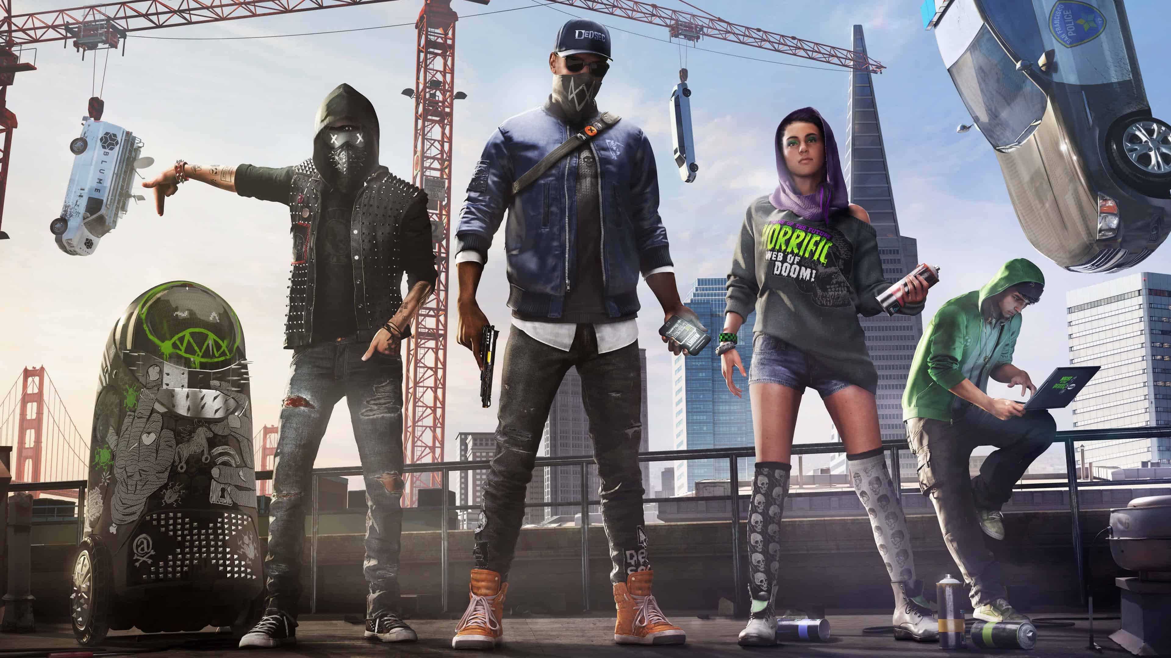 Watch Dogs 2 Marcus Sitara Wrench Uhd 4k Wallpaper - Watch Dogs 2 Pc - HD Wallpaper 