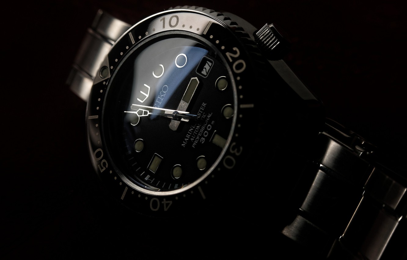 Photo Wallpaper Style, Black, Watch - Analog Watch - HD Wallpaper 