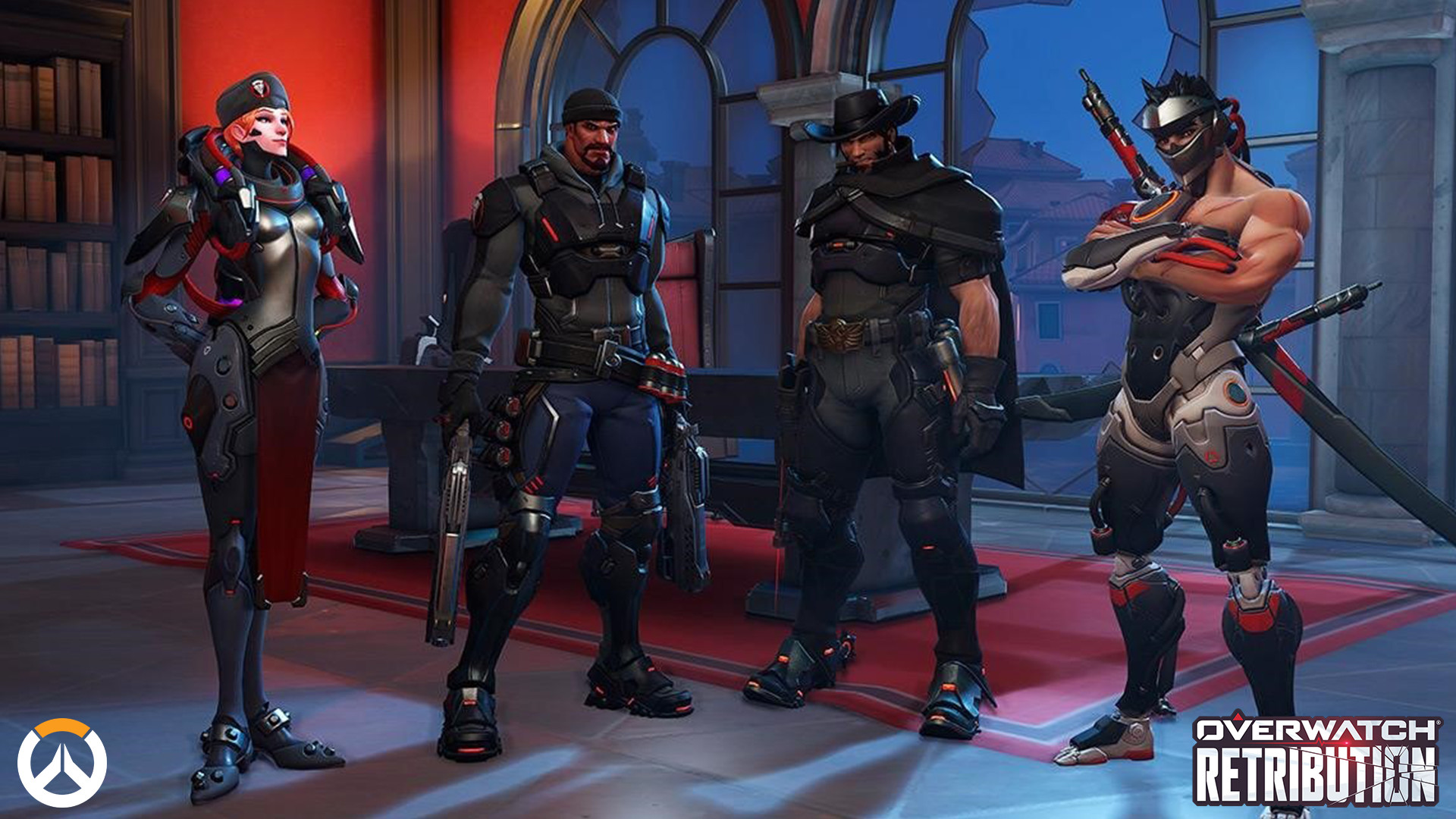 Overwatch Retribution Skins - HD Wallpaper 