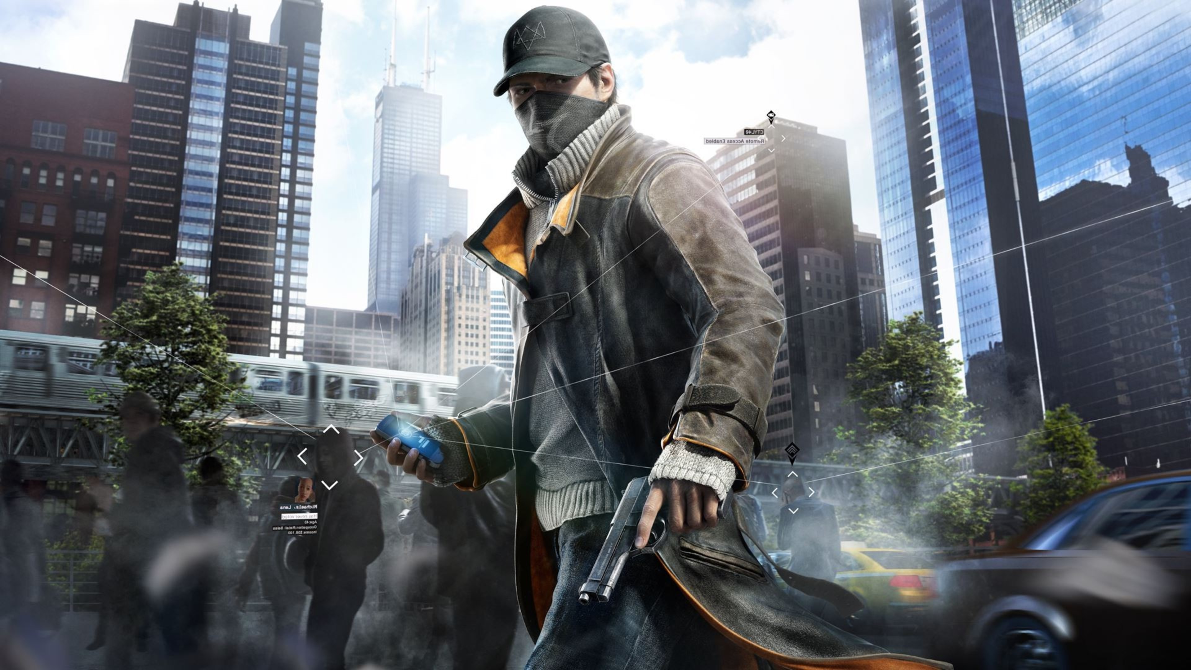 Watch Dogs Aiden Pearce - Watch Dogs Wallpaper 4k - HD Wallpaper 