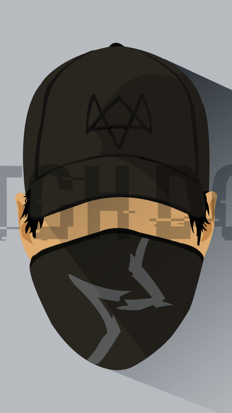 Watch Dogs 2, Minimal, Face, Wallpaper - Watch Dogs Wallpaper Face - HD Wallpaper 