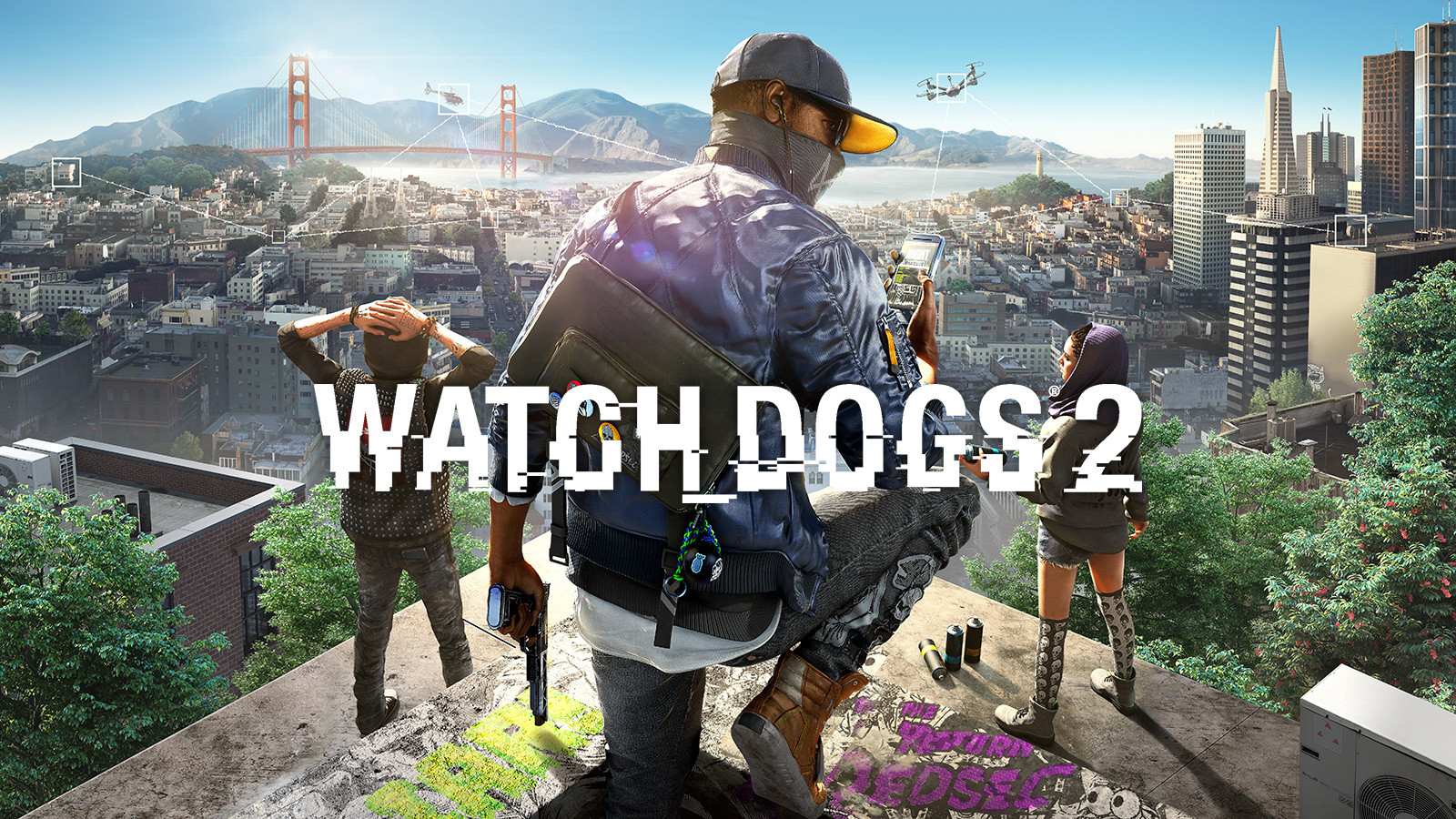 Watch Dogs 2 Hd - HD Wallpaper 