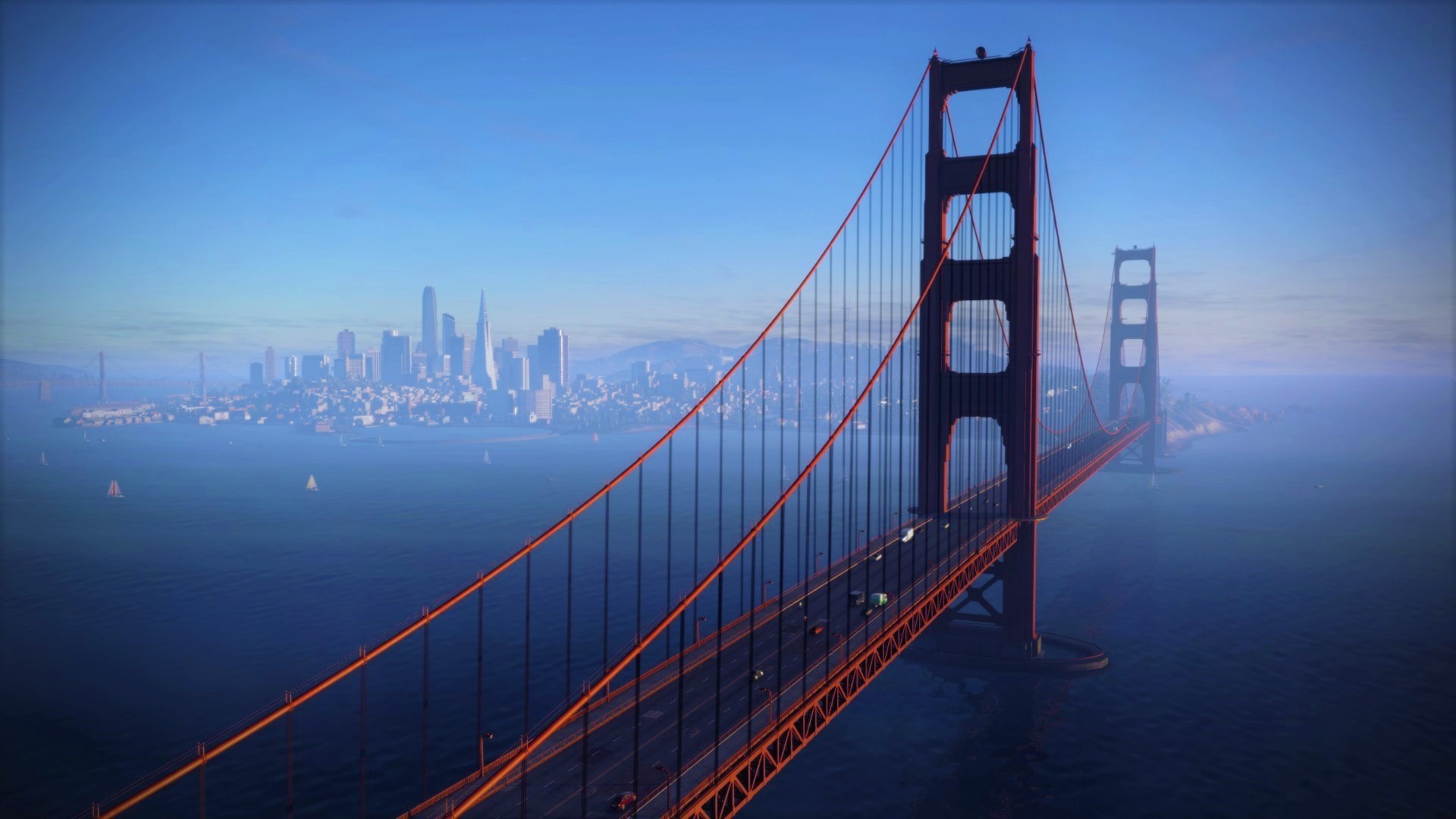 Watch Dogs 2 Golden Gate - HD Wallpaper 