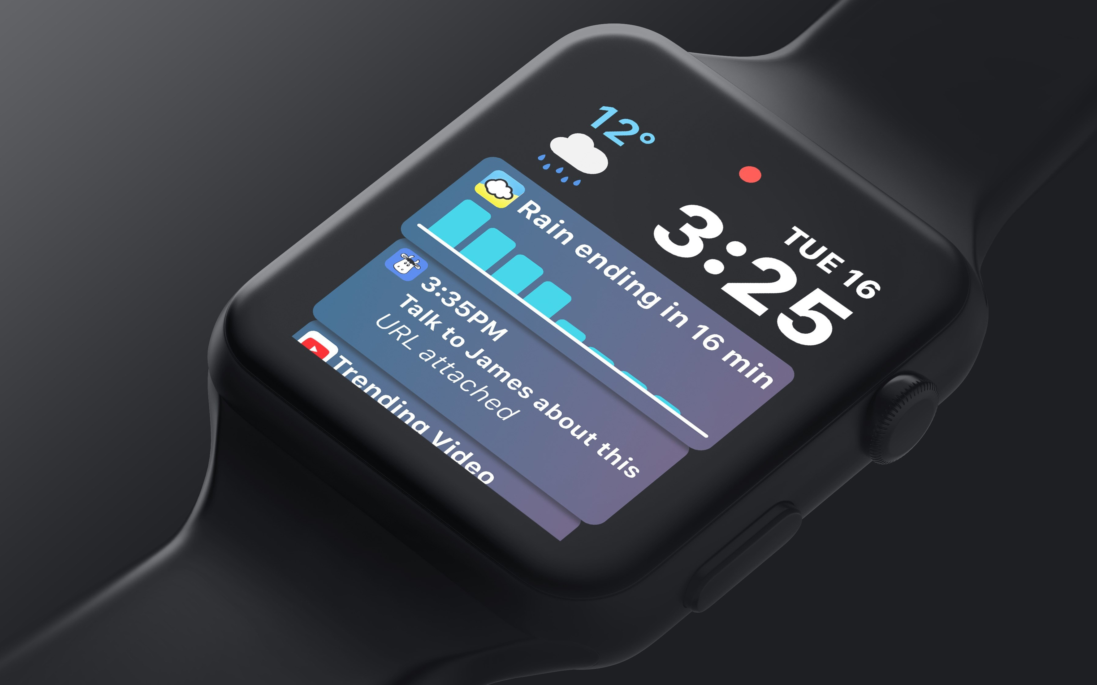 Apple Watch, 4k, Modern Device, Wristwatch, Apple - Watchos 5.2 - HD Wallpaper 