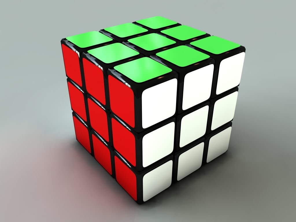 Rubik's Cube - HD Wallpaper 