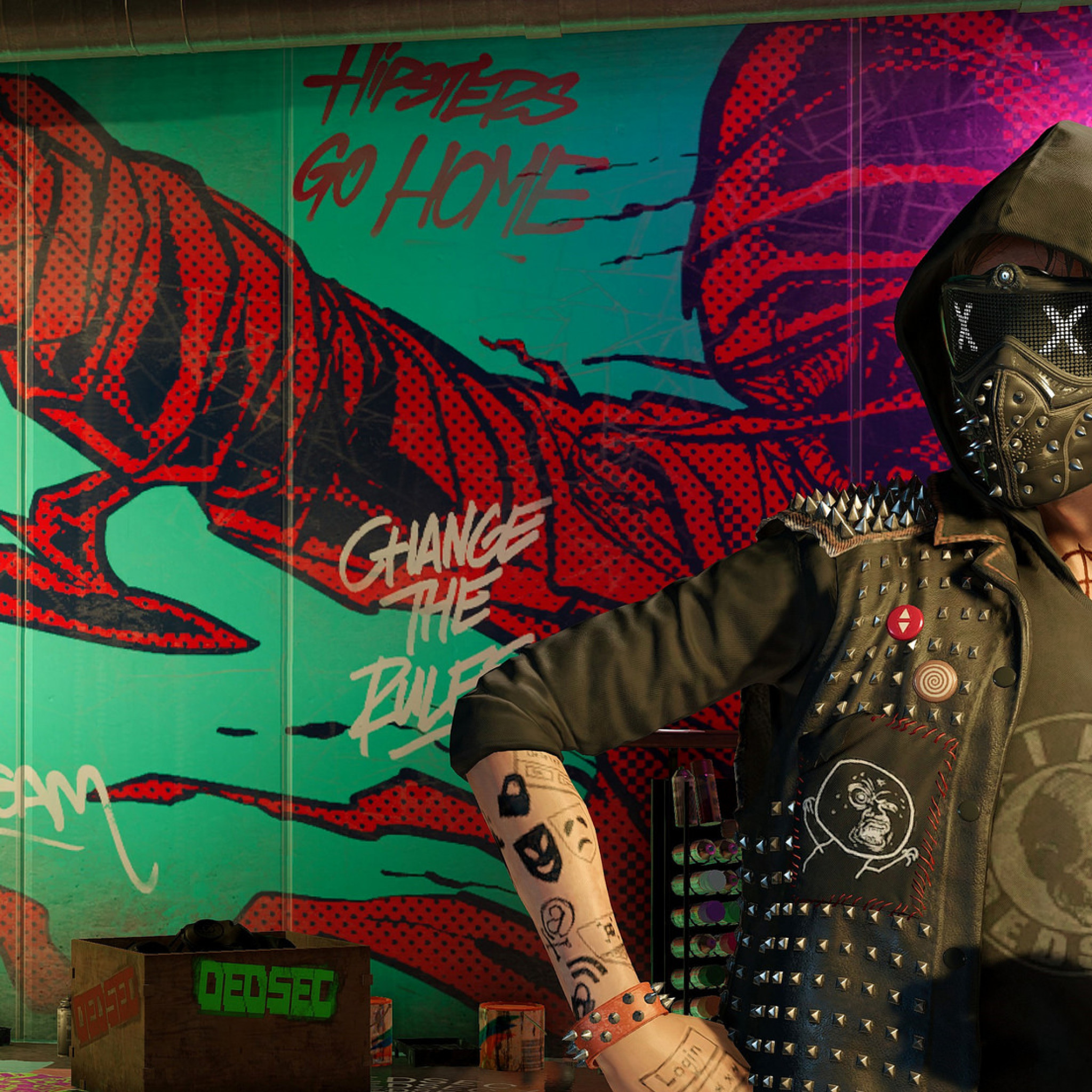 Watch Dogs 2 Hd - HD Wallpaper 