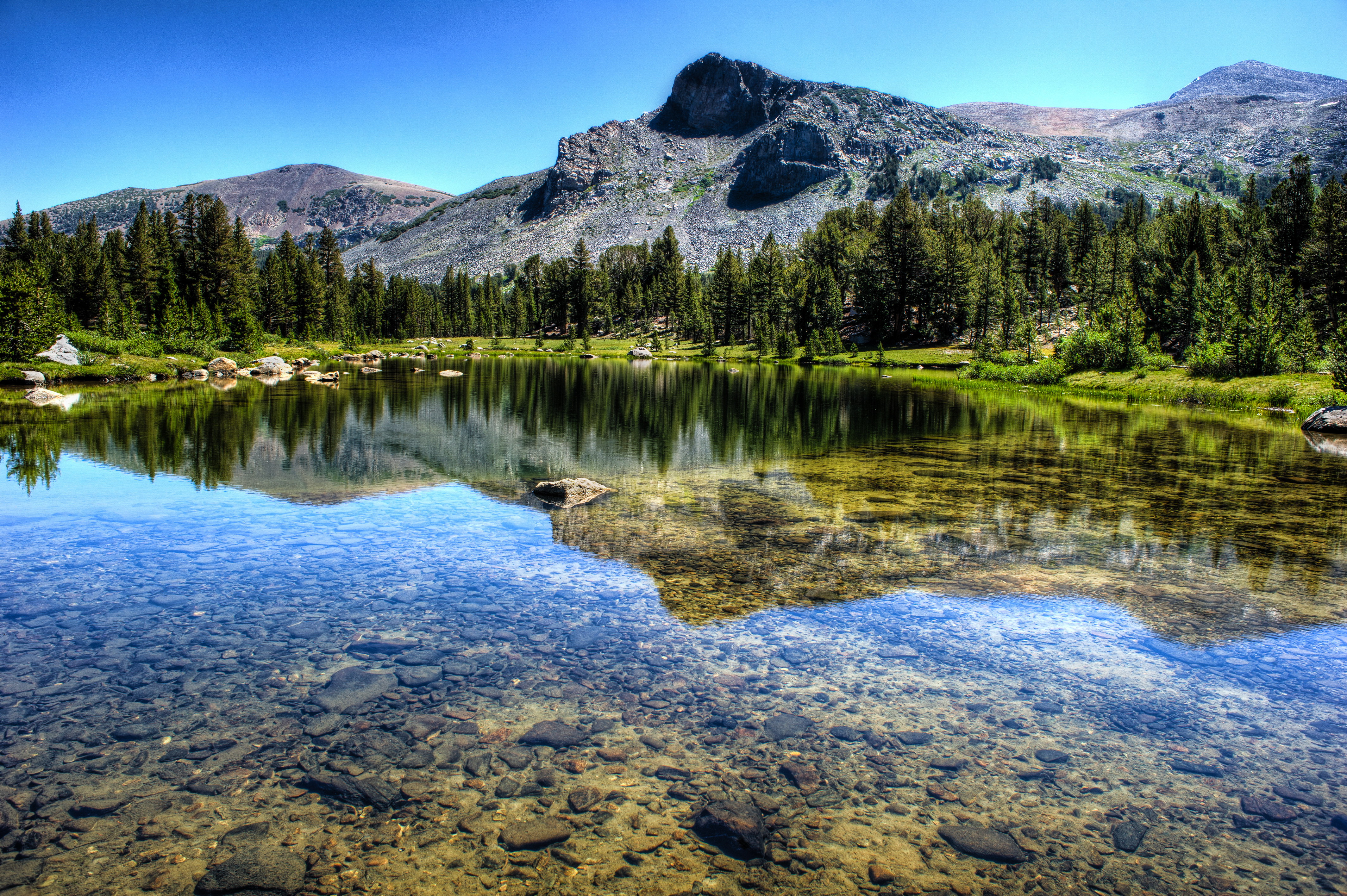 3d Nature Wallpaper For Mobile Phone-8 - Clear Water Emerald Bay Lake Tahoe - HD Wallpaper 