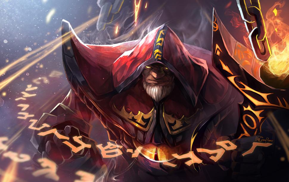 Dota 2 The Warlock Widescreen Wallpaper,dota 2 Wallpaper - Warlock Dota 2 Wallpaper Hd - HD Wallpaper 