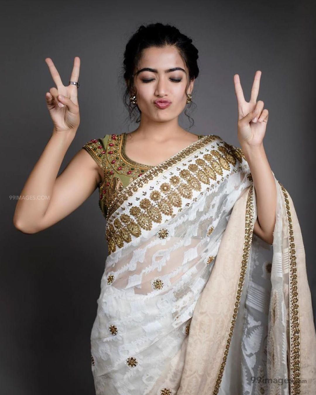 Cute Rashmika Mandanna Hd - HD Wallpaper 