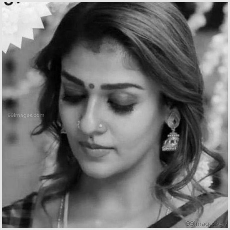 Nayanthara Black And White - HD Wallpaper 