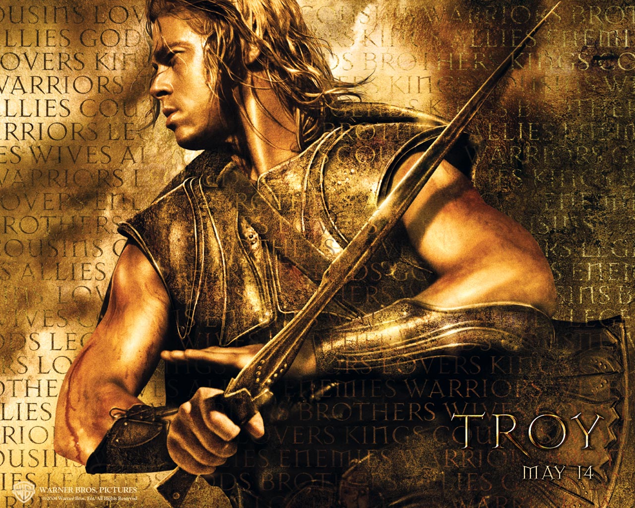 Troy Movie Poster - HD Wallpaper 