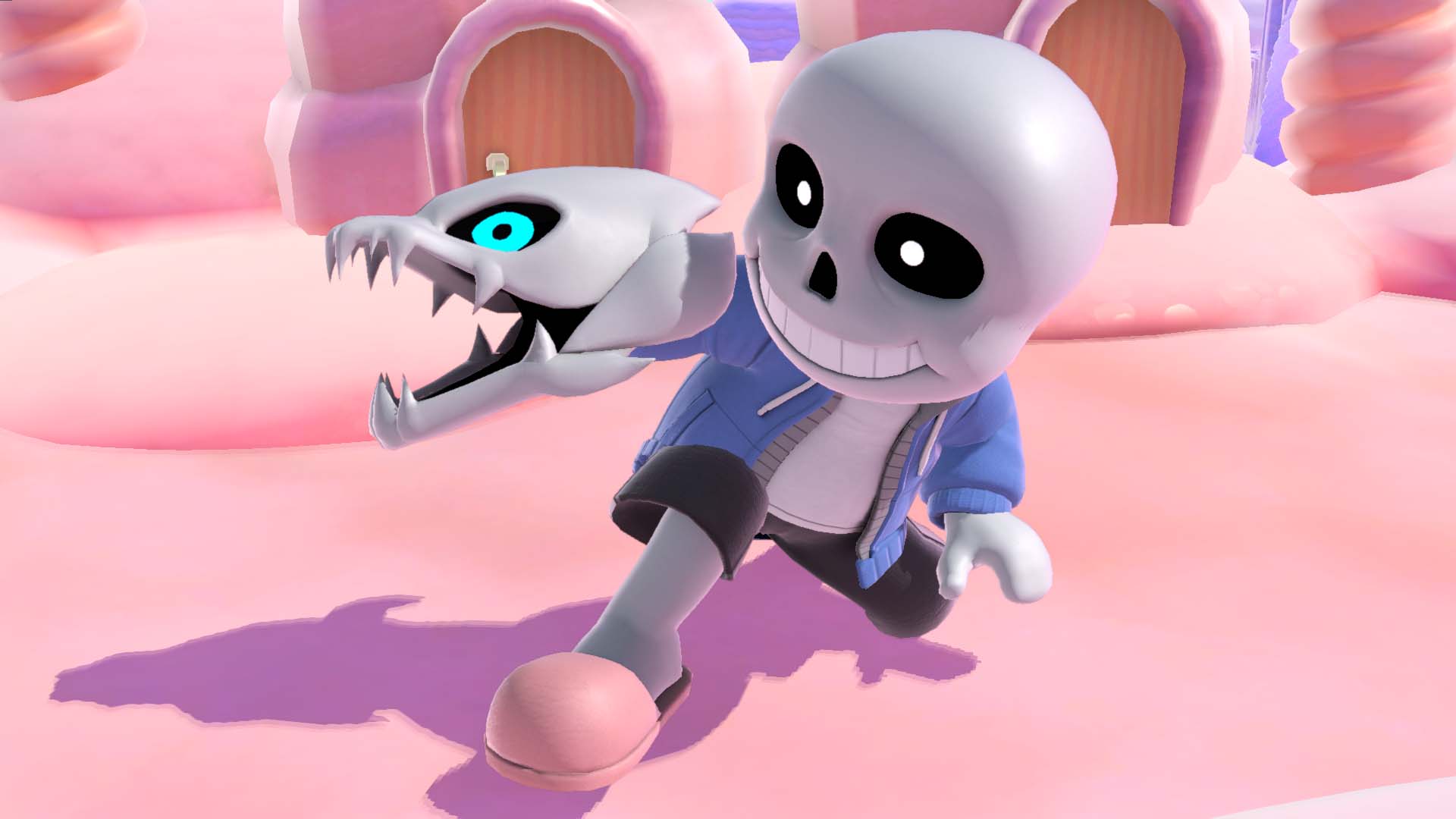 Toby Fox - Sans Smash Bros - HD Wallpaper 