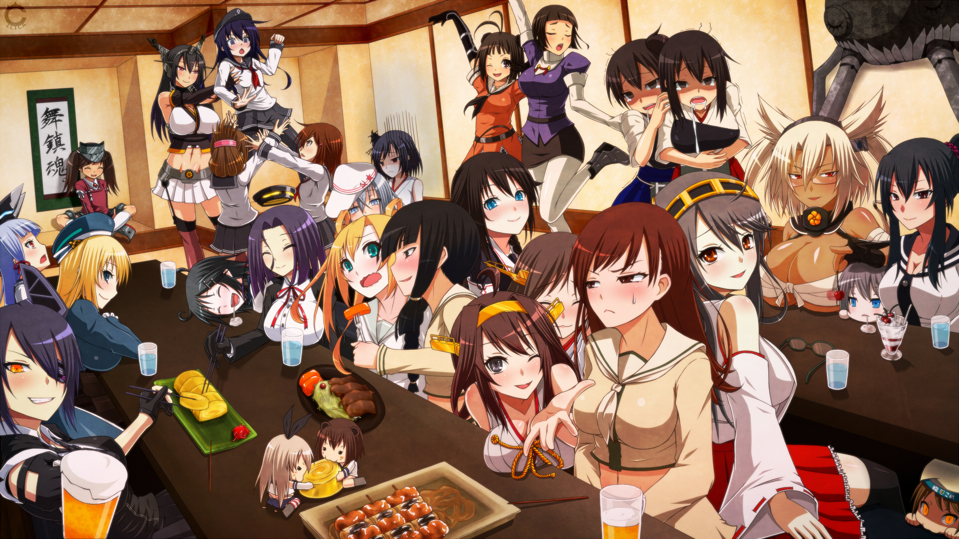 Kantai Collection All Girls - HD Wallpaper 