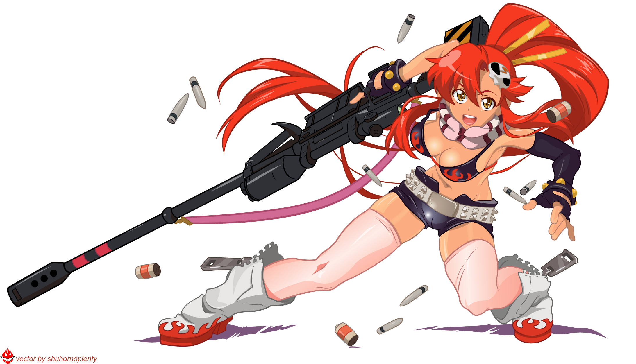 Yoko Littner Body Pillow Png - Gurren Lagann Yoko Transparent - HD Wallpaper 
