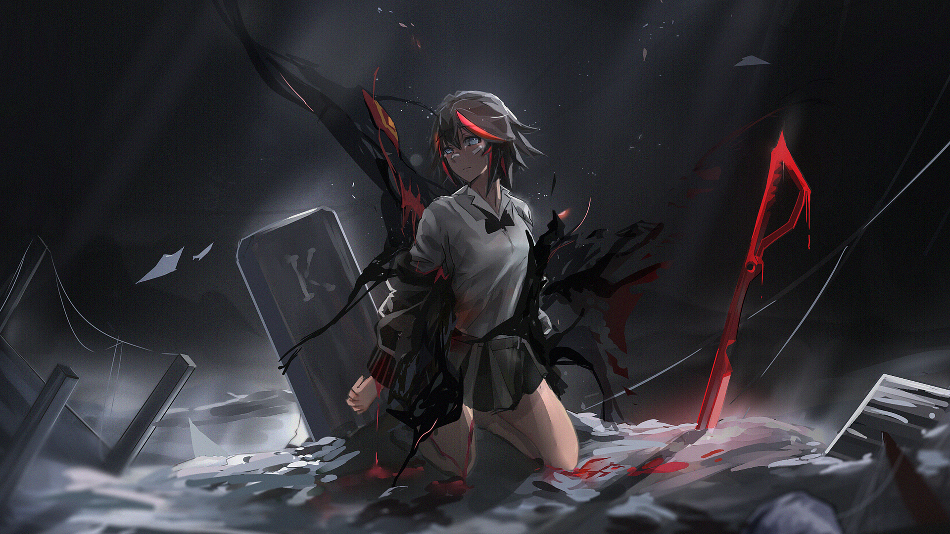 Ryuko Kill La Kill Wallpaper Iphone - HD Wallpaper 