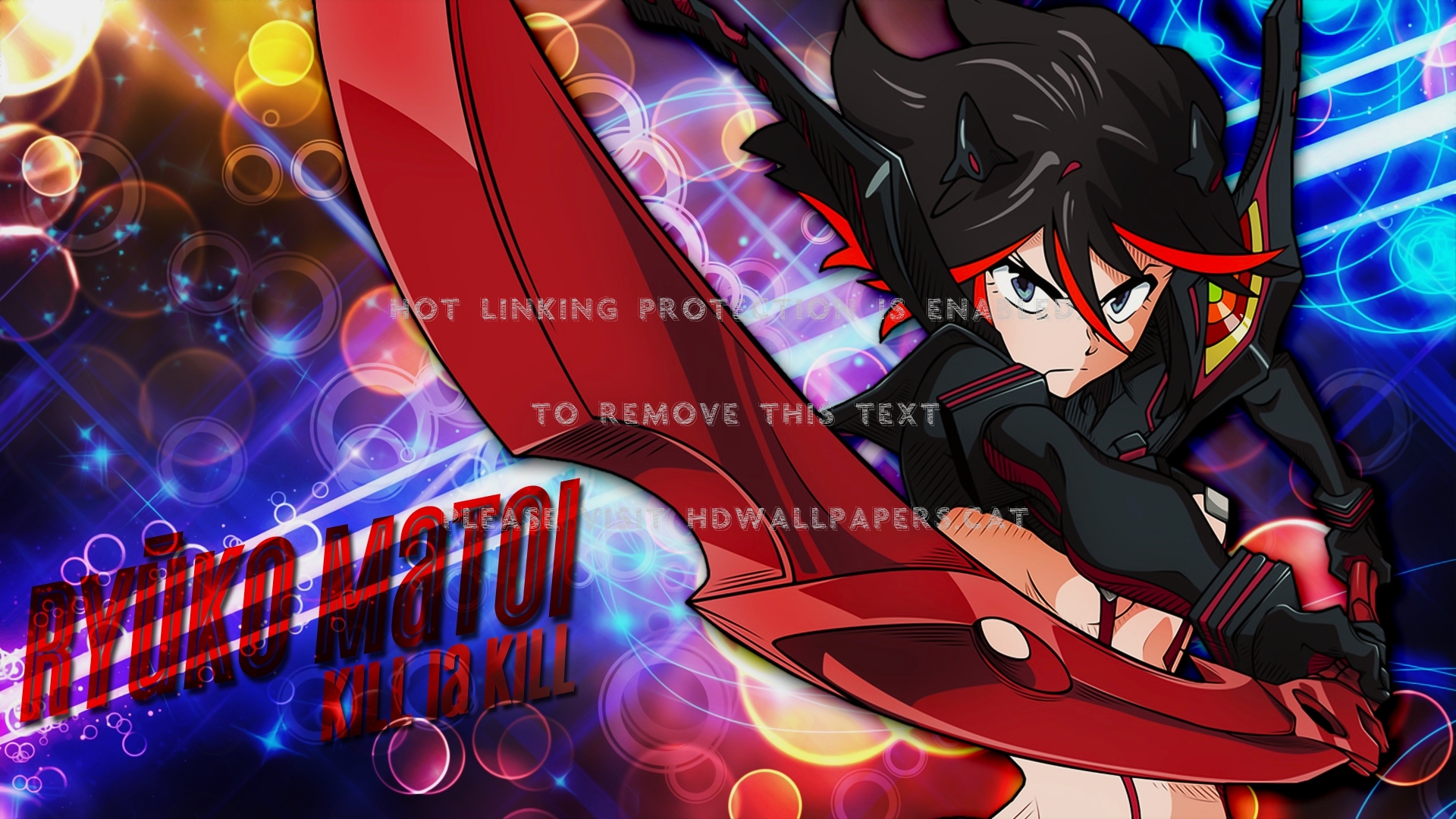 Ryuko Matoi Kill La Anime - Ryuko Kill La Kill Background - HD Wallpaper 