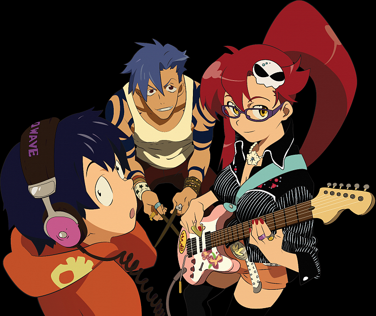 Gurren Lagann Character Song 760x639 Wallpaper teahub.io