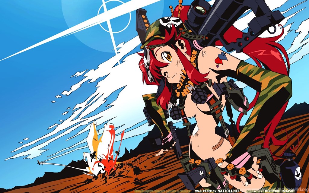 Tengen Toppa Gurren Lagann Wallpaper 1024x640, - Terra Toppa Gurren Lagann - HD Wallpaper 