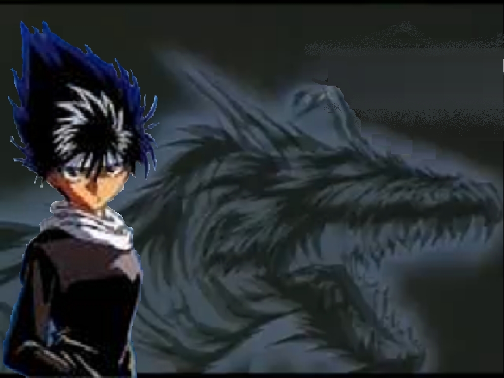 Hiei & Dragon - Hiei Dragon Of The Darkness - HD Wallpaper 