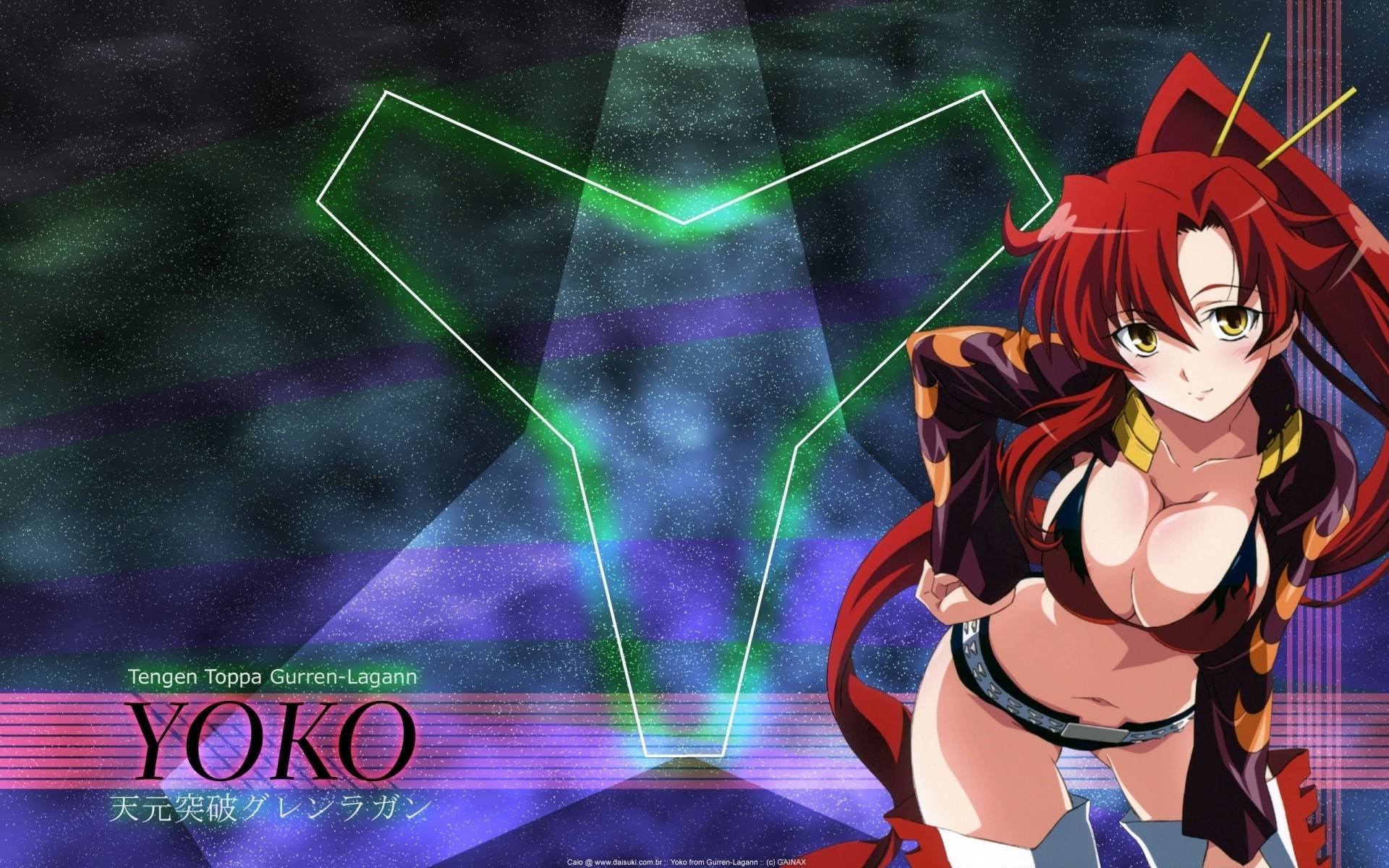 Tengen Toppa Gurren Lagann Wallpaper 
 Data Src - De Tengen Gurren Lagann - HD Wallpaper 