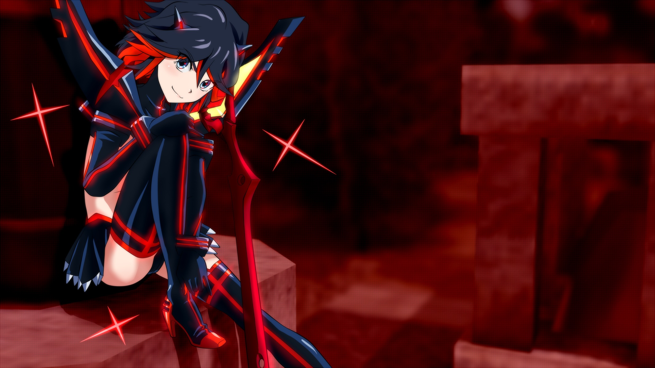 Beautiful Anime Background Kill La Kill - HD Wallpaper 