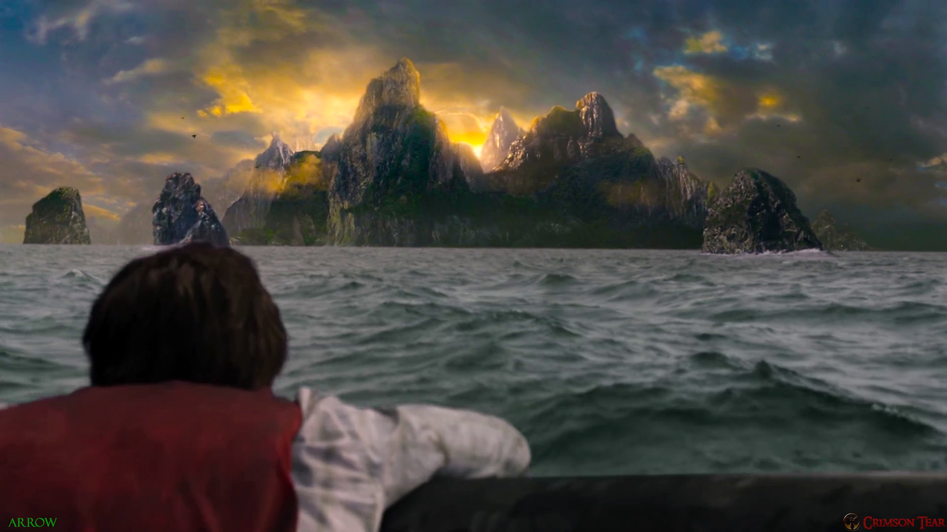 Lian Yu Castaway - Arrow On Lian Yu - HD Wallpaper 