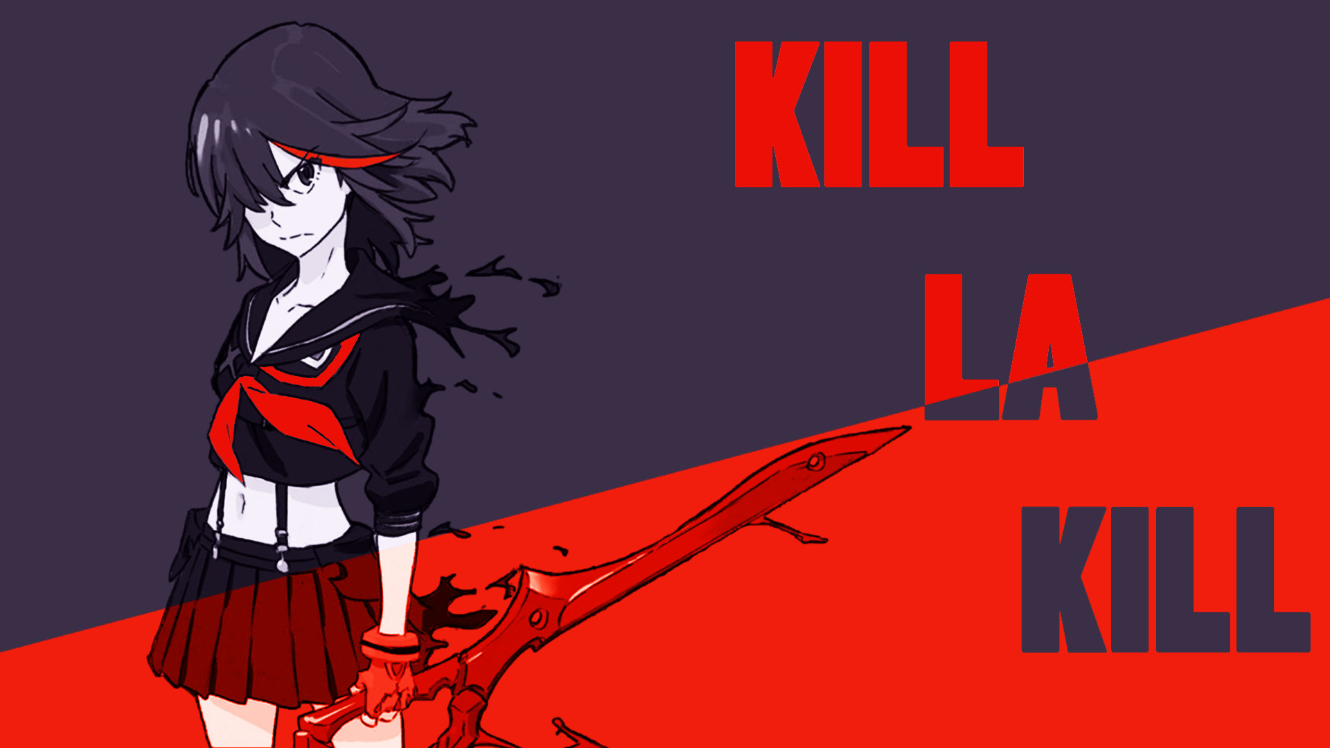 Anime Kill La Kill Wallpaper 
 Data Src Best Kill La - Kill La Kill - HD Wallpaper 