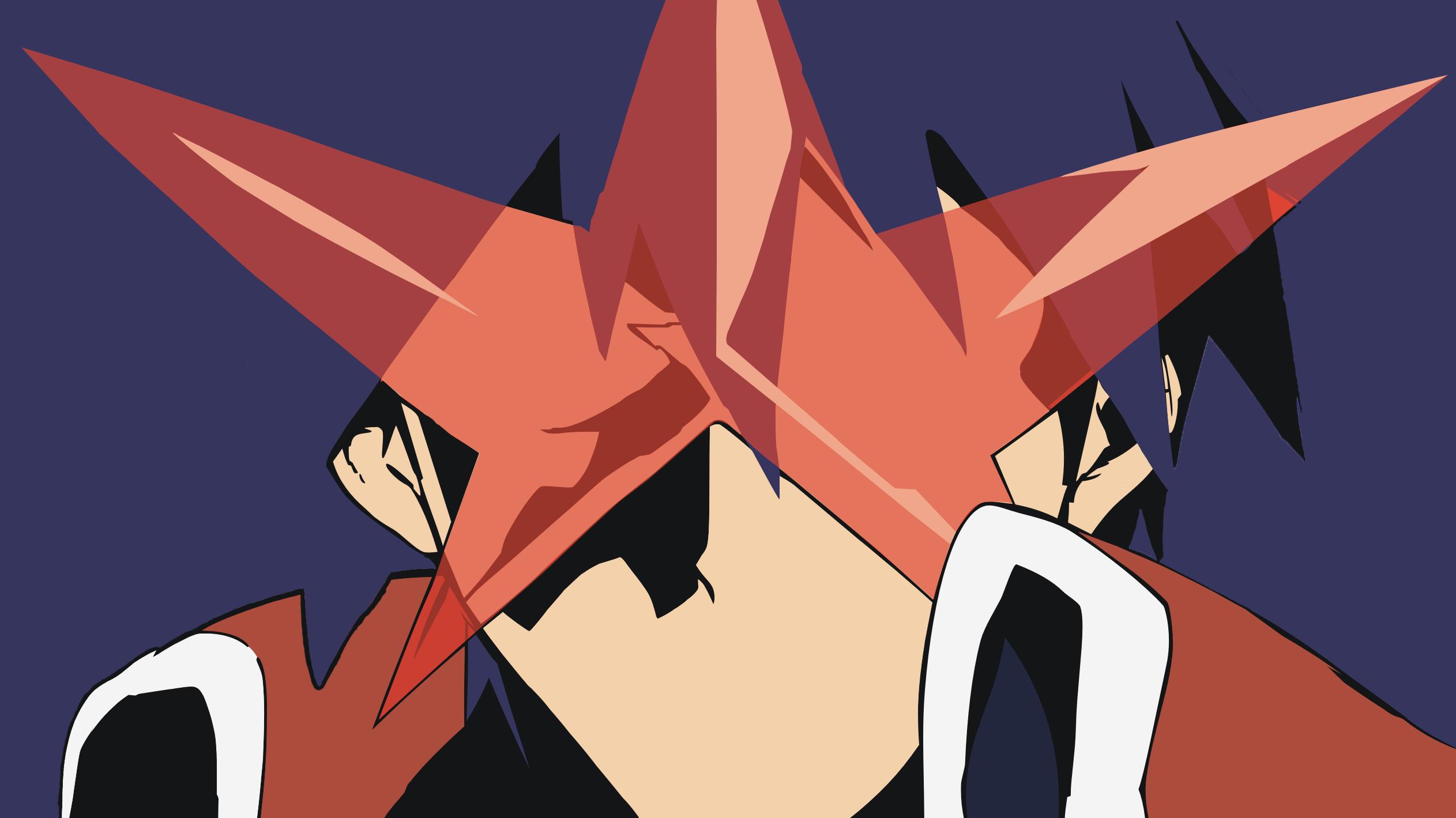 Gurren Lagann Star Glasses - 2525x1419 Wallpaper - teahub.io