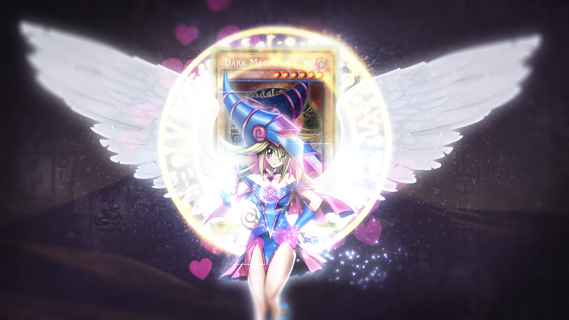 Dark Magician Girl - HD Wallpaper 