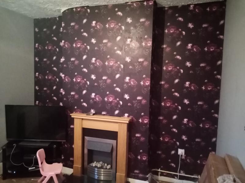 Arthouse Euphoria Floral Plum - HD Wallpaper 