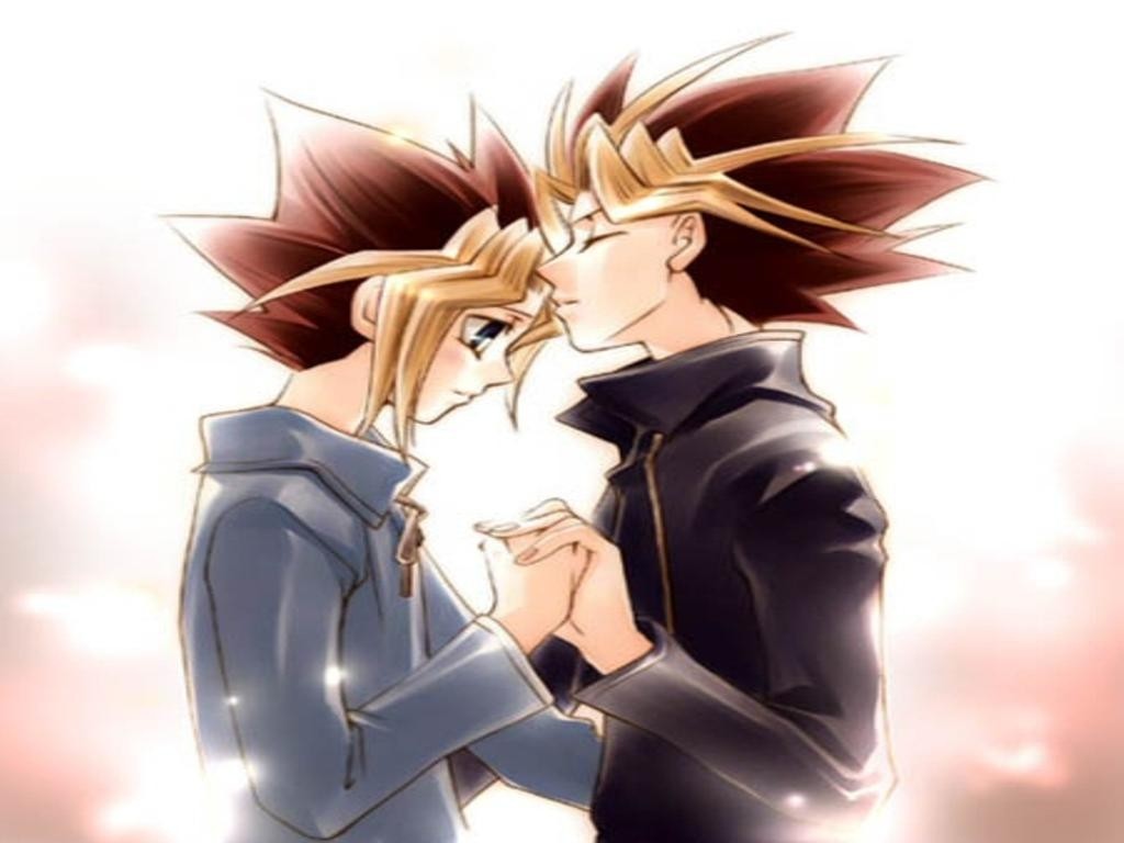 Yugioh Wallpaper Yogi In Love - Yugi Muto X Atem - HD Wallpaper 