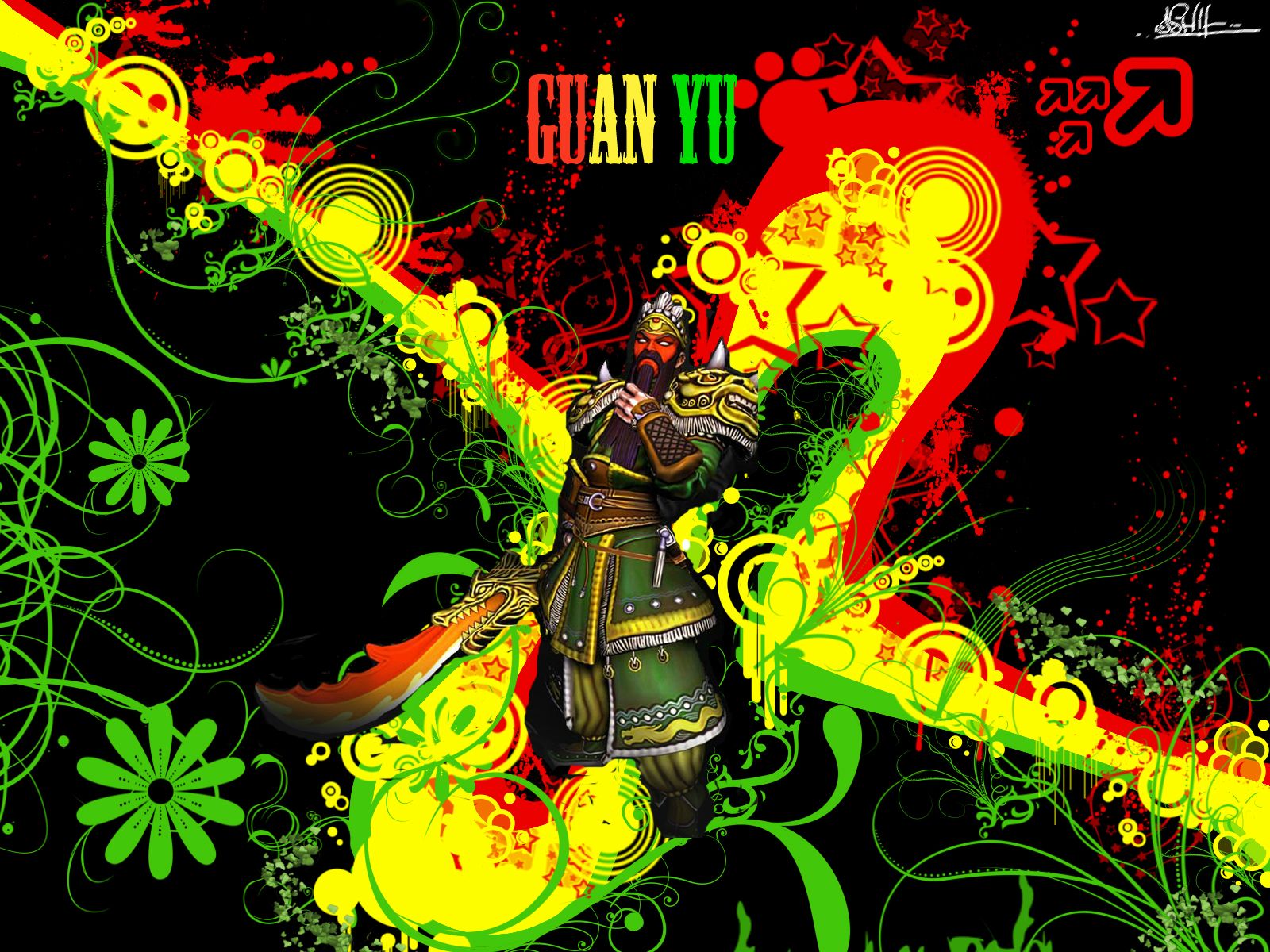Guan Yu Wallpaper - HD Wallpaper 