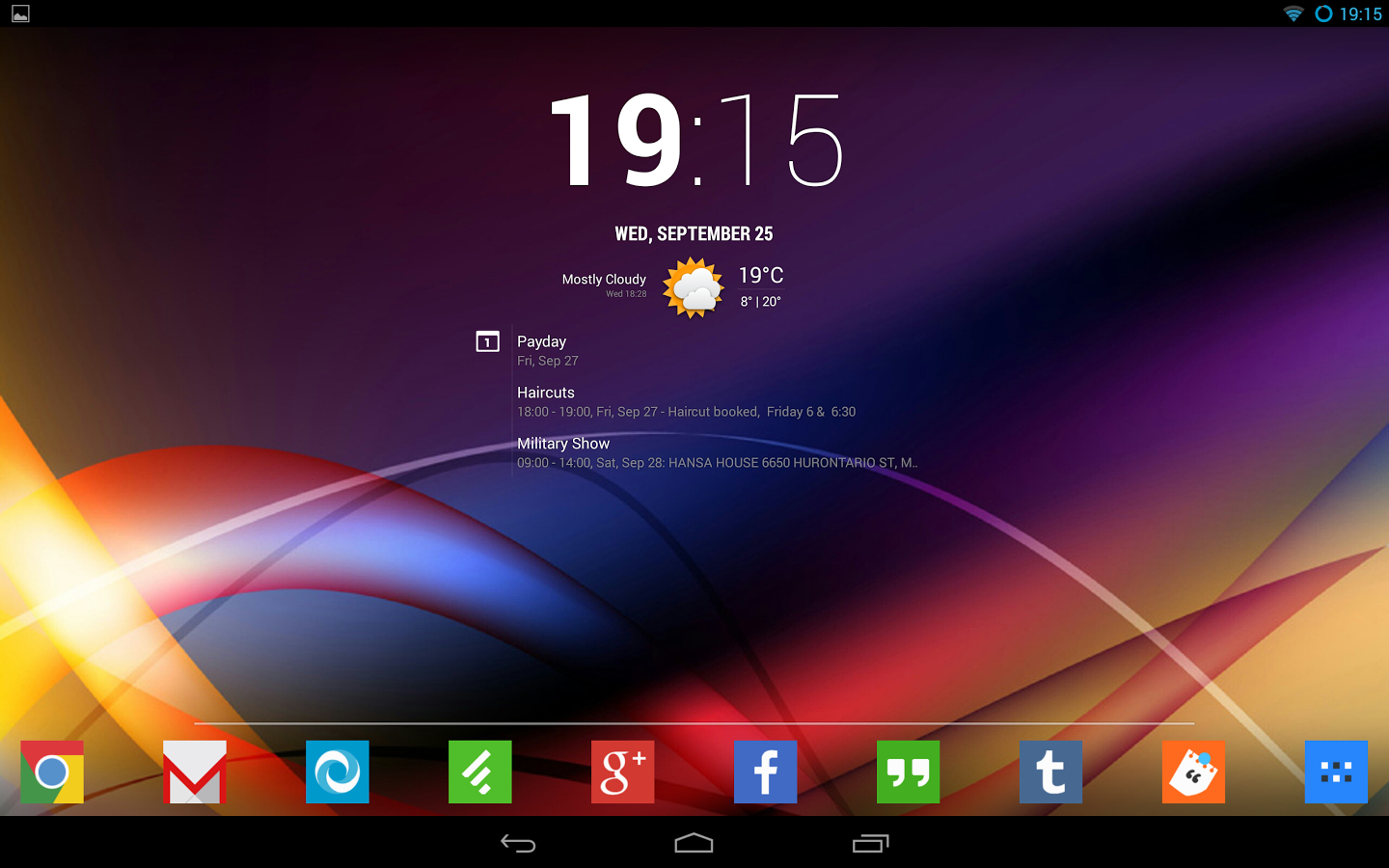 Google Clock Widget - 1440x900 Wallpaper Google Clock Widget - 1440x900 Wallpaper