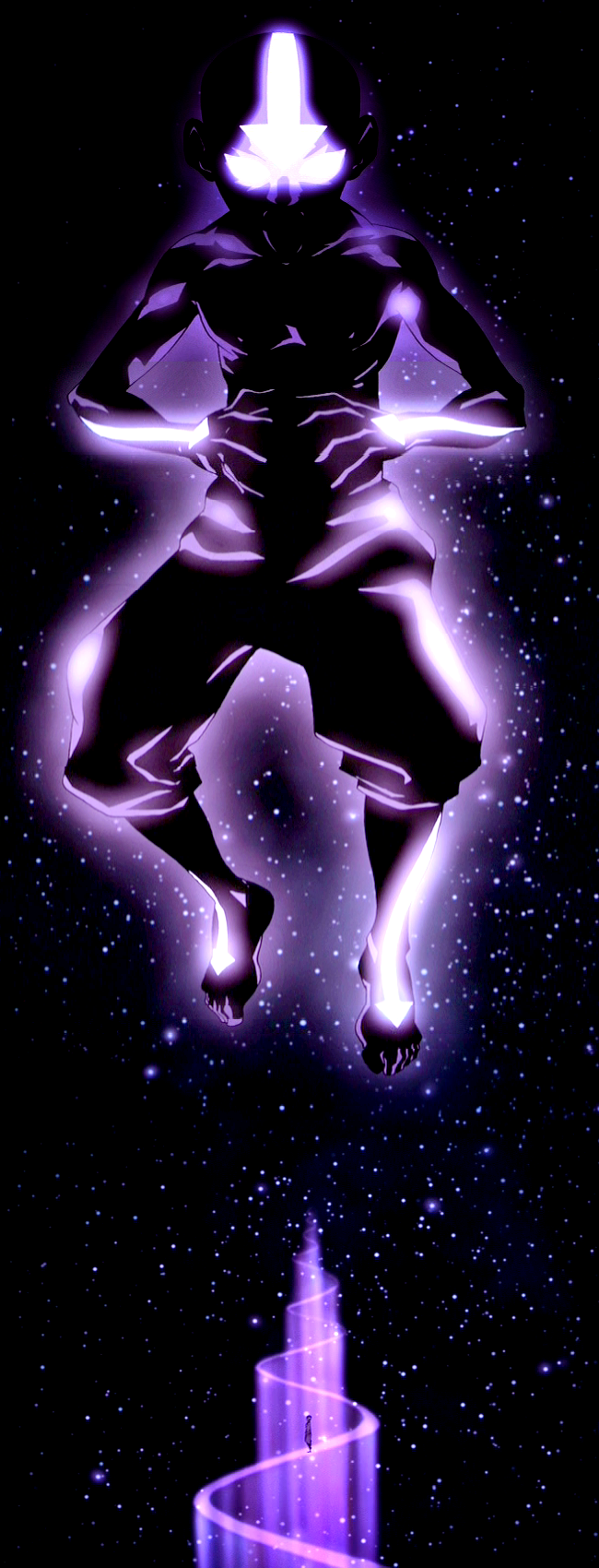 Avatar Aang Avatar State - HD Wallpaper 