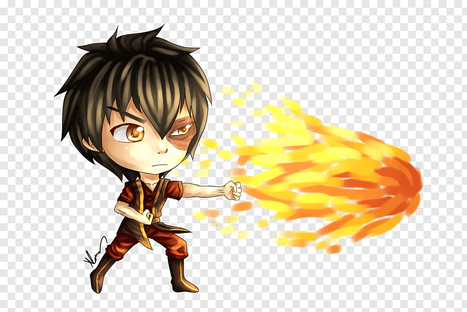 Zuko Azula Katara Anime Chibi, Anime Free Png - Cartoon - HD Wallpaper 