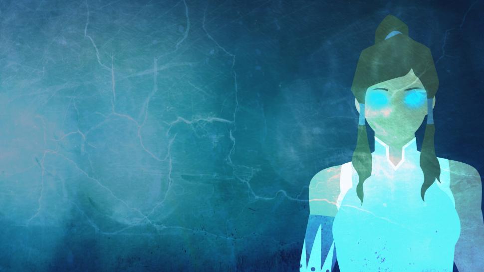 Avatar The Last Airbender Blue Korra Hd Wallpaper,cartoon/comic - Last Airbender Wallpaper Blue - HD Wallpaper 