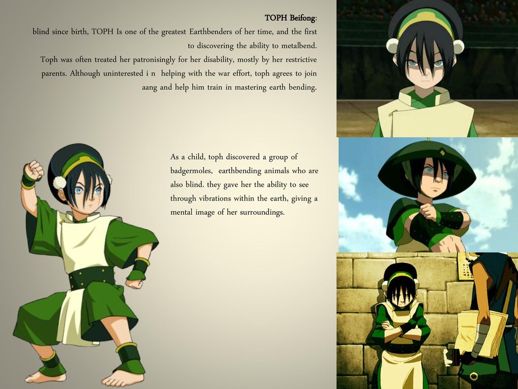 Toph Avatar - HD Wallpaper 