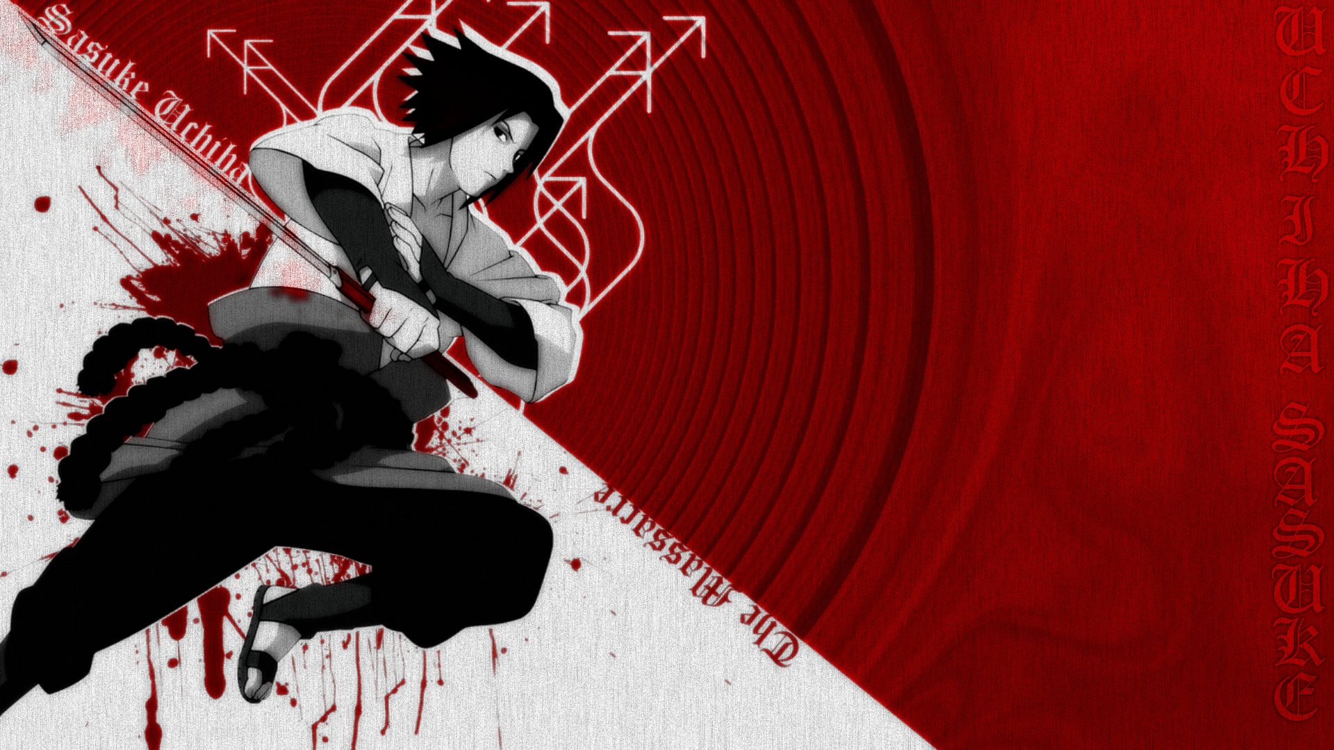 Sasuke Hd - HD Wallpaper 