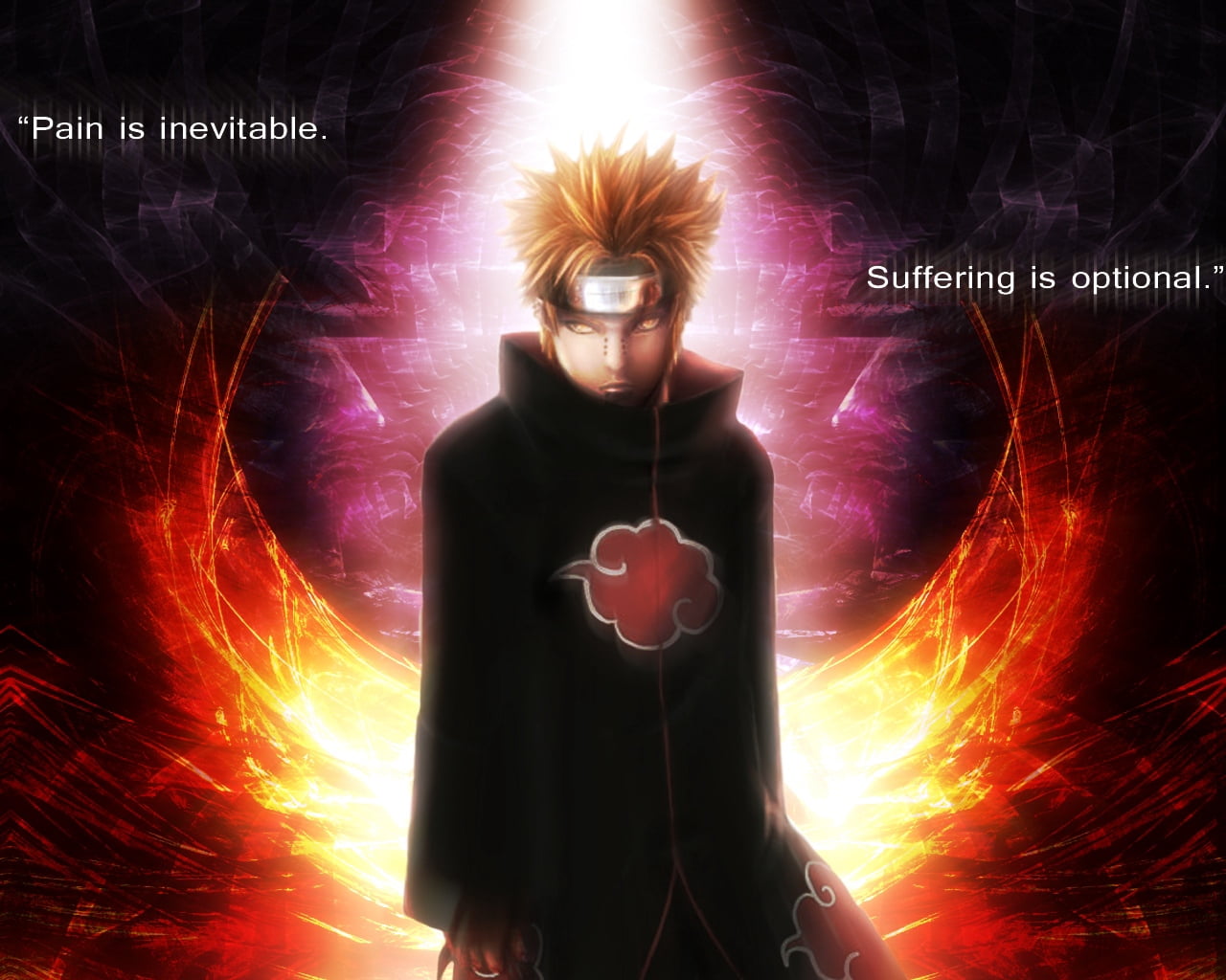 Rinnegan Pain Naruto - HD Wallpaper 