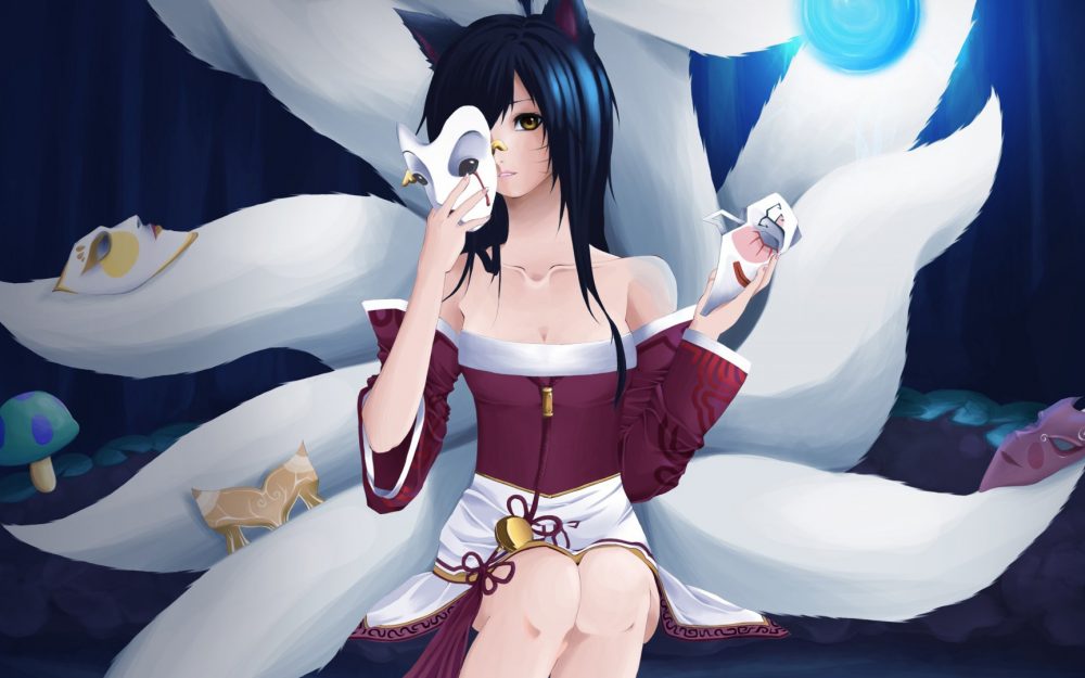 Nine-tailed Fox - HD Wallpaper 