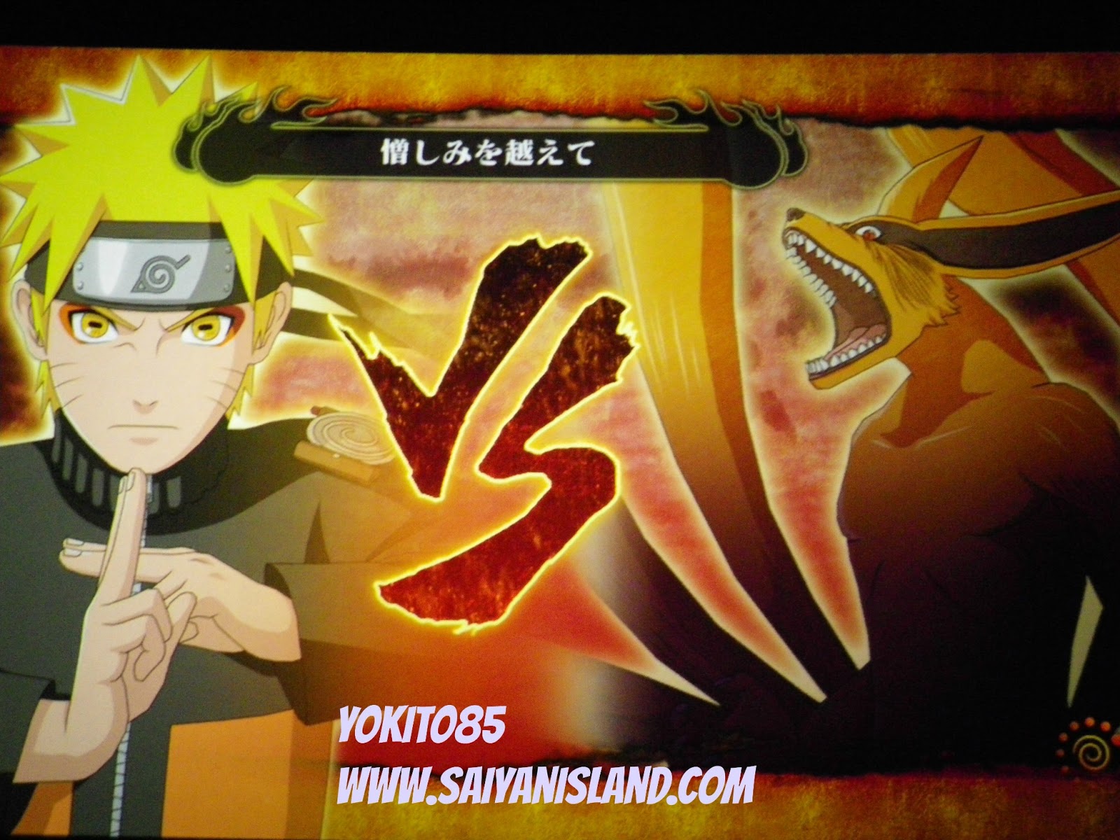 Naruto Kyuubi Mode Vs Sasuke Wallpaper Desktop Hd - Videos Naruto - HD Wallpaper 