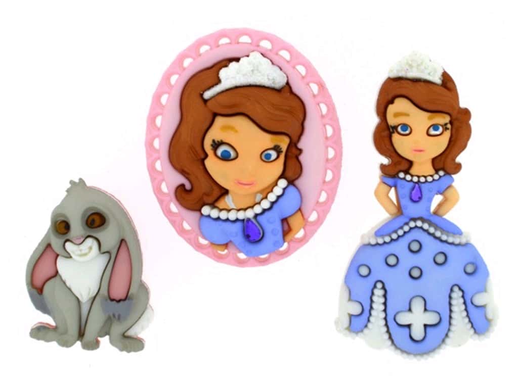 Jesse James Dress It Up Embellishments Disney Sofia - Sofia The First - HD Wallpaper 