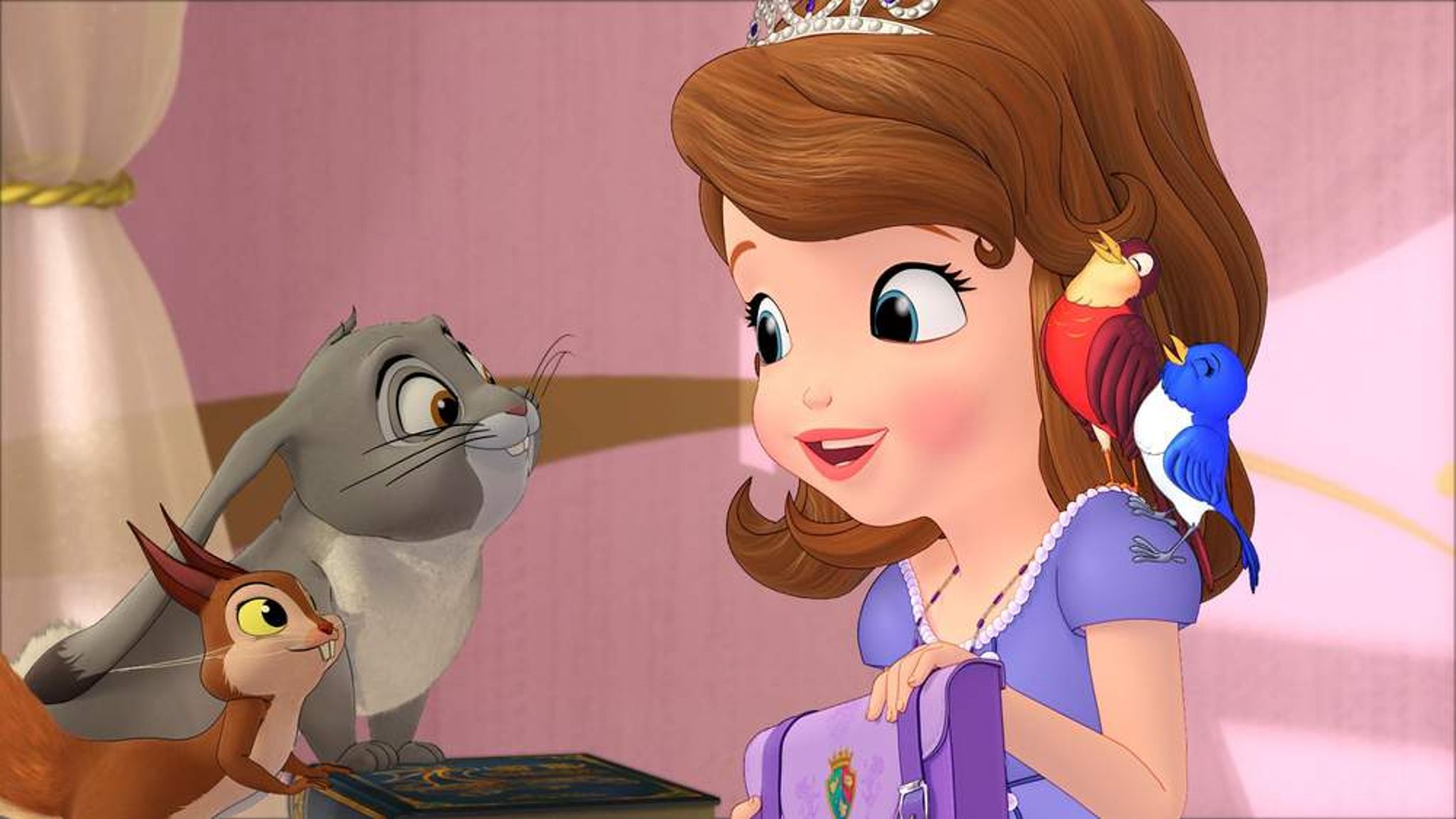 Disney Character Princess Sofia - Sofia Mia And Clover - HD Wallpaper 