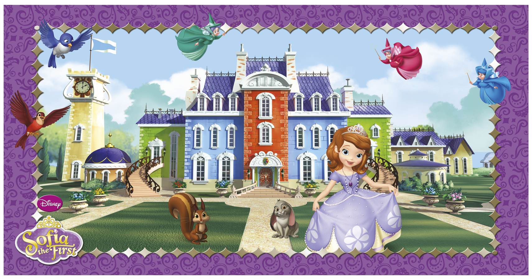 Princesa Sofia Con Libros - HD Wallpaper 