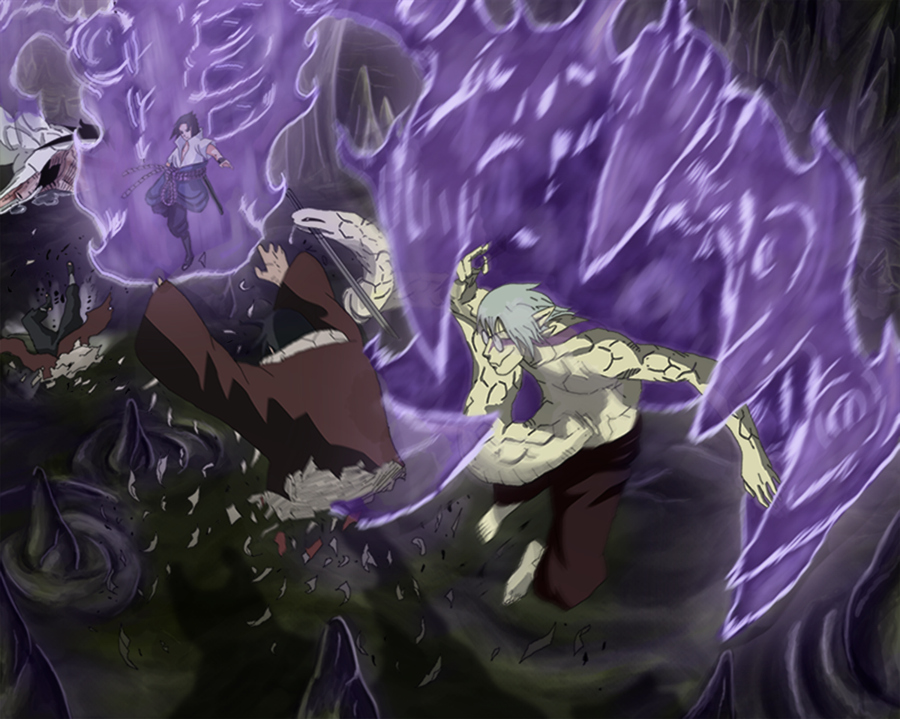 *itachi & Sasuke V/s Kabuto* - Itachi Kabuto Susanoo - HD Wallpaper 