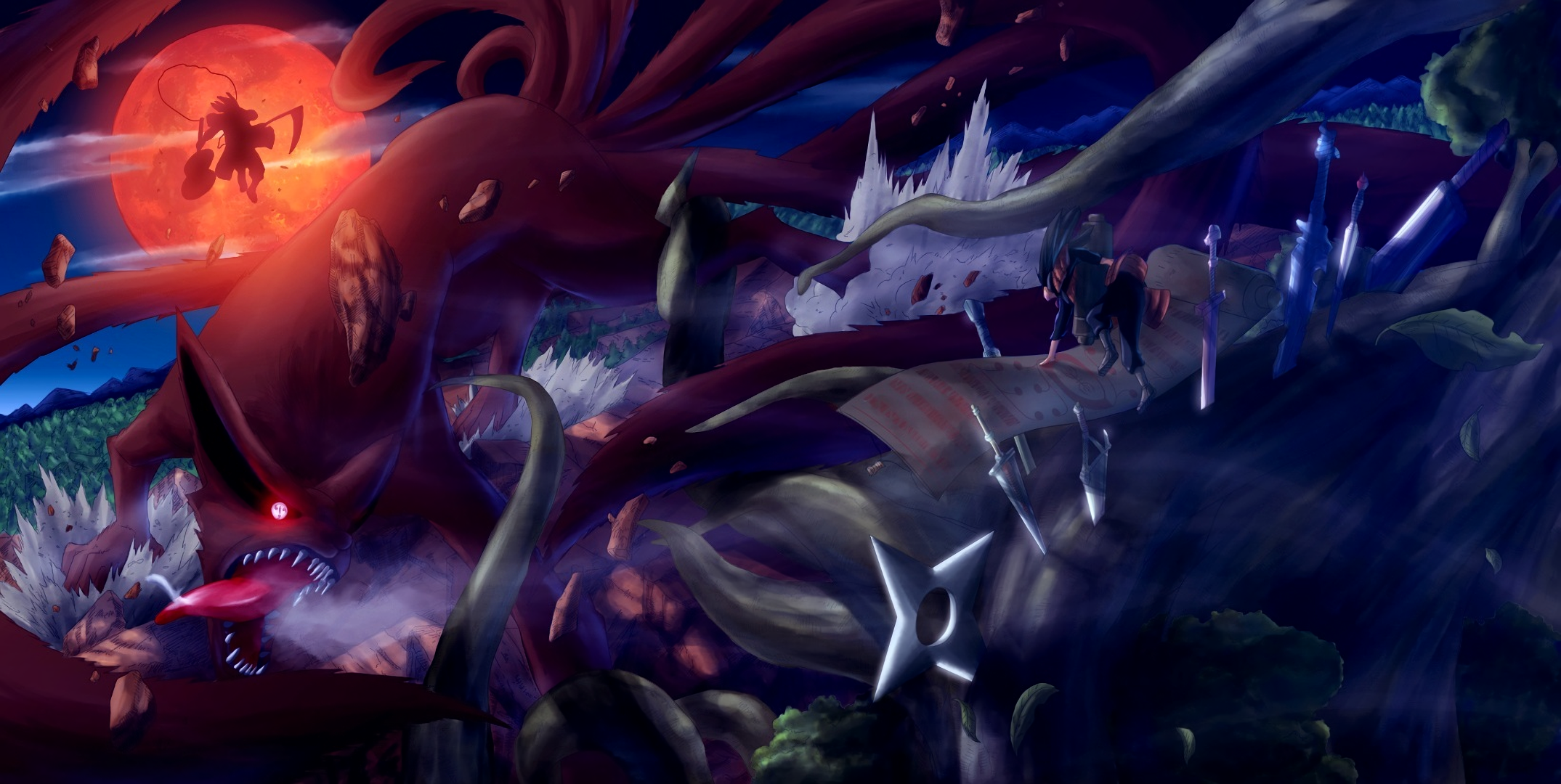 Madara Uchiha Wallpaper Hd - HD Wallpaper 