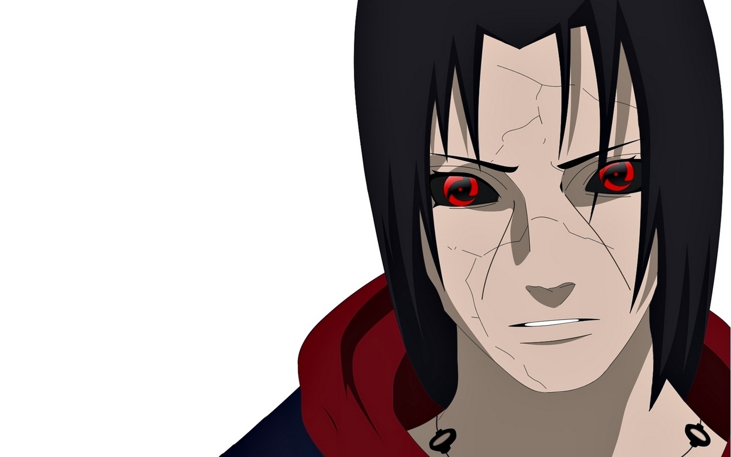 Wallpaper Itachi, Naruto Shippuden, Uchiha, Mangekyou - Itachis Black Mangekyou Sharingan - HD Wallpaper 