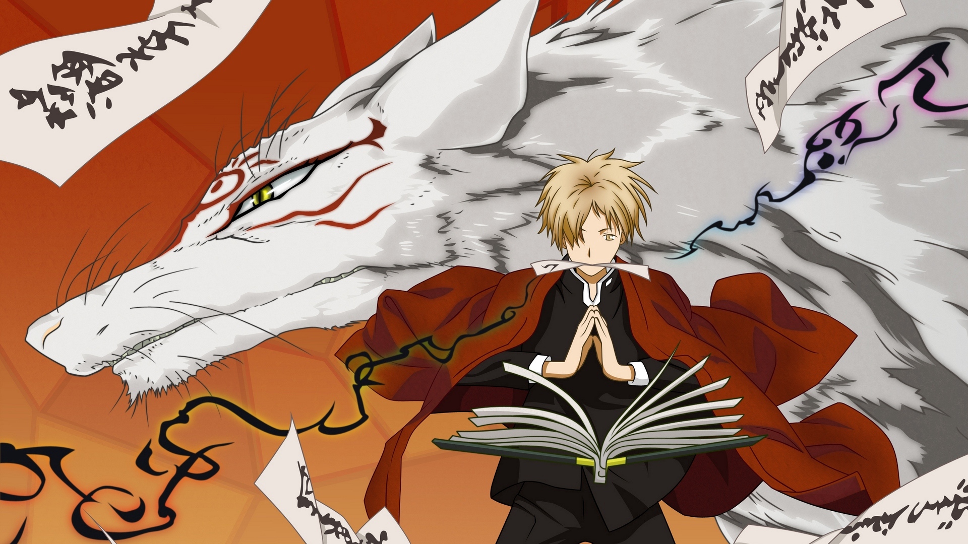 Wallpaper Natsume Yuujinchou, Natsume Takashi, Madara, - Natsume Yuujinchou Wallpaper Hd - HD Wallpaper 