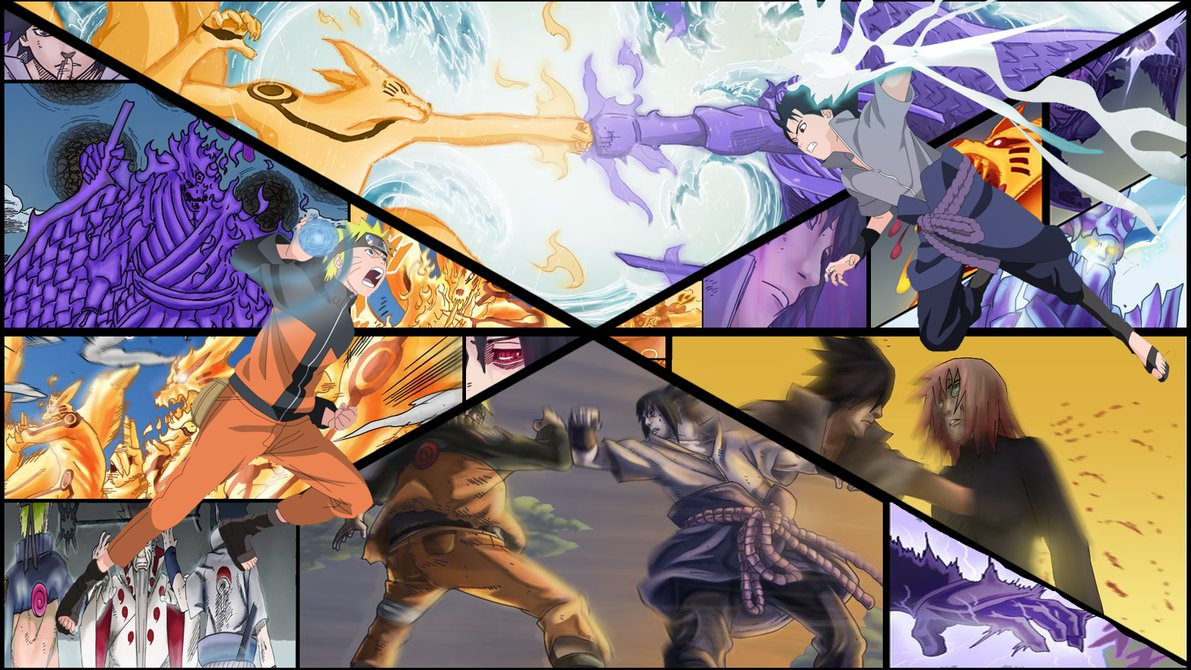 Naruto Vs Sasuke Wallpaper Hd » Picserio - Naruto Vs Sasuke Wallpaper Hd - HD Wallpaper 