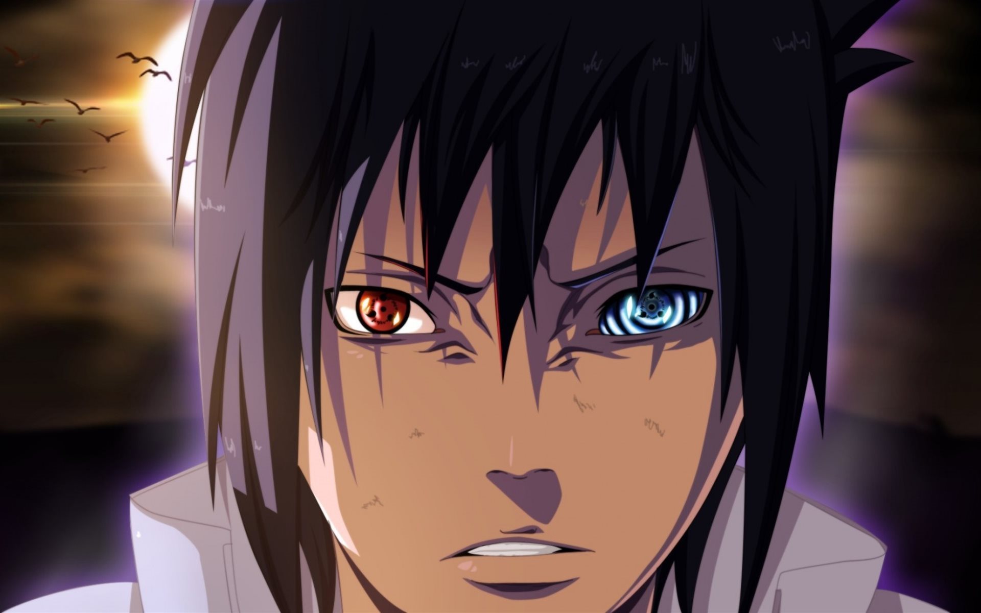 Photo Wallpaper Game, Sasuke, Naruto, Eyes, Anime, - Download Gambar Sasuke Sharingan - HD Wallpaper 